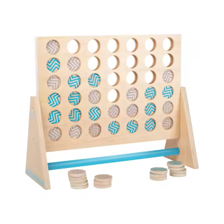 JUGUETES METODO MONTESSORI Juego gigante de cuatro en raya XXL activo - Small Foot 2031 LE12031 - 1