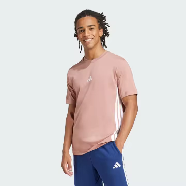 Camiseta Manga Corta Men Adidas Mes 2 V25 Rosa Adccmv2595Ad - 1