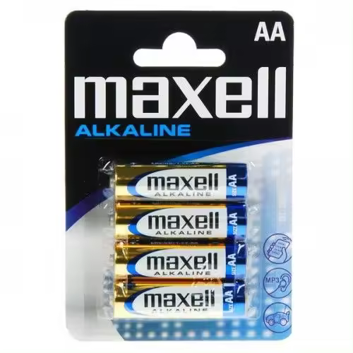 Pila maxell MN1500 LR6-AA 1.5 v pack 4 pilas - 1