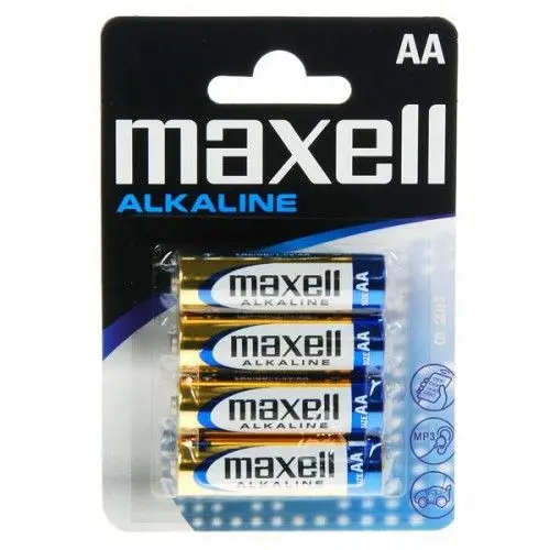 Pila maxell MN1500 LR6-AA 1.5 v pack 4 pilas - 1