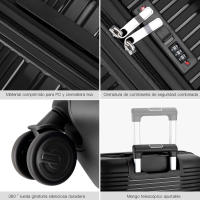 Artree | Conjunto de Maletas de viajes. set de 4 piezas. Varios Colores . Juego de maletas para viajes, Maleta de cabina pequeñas y neceser , maleta mediana, y maleta de viaje grande 23 kg - details 7