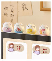 Adorno De Hogar Encantador De Gato Maneki Neko Cerámica Decoración De Suerte Animal Estatua Regalos Para Oficina Y Habitación - details 3