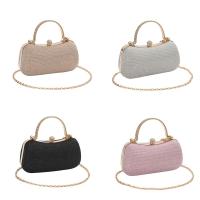 Bolso De Noche Para Mujer Elegante Con Diamantes Y Cadena De Hombro En Forma De Huevo Bolso De Mano Con Cierre Hasp Para Bodas Y Fiestas - details 17
