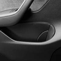 Estuche De Almacenamiento Para Puerta De Coche 4 Piezas Para Tesla Model Y Padded Protector De Cuero PU Para Ranura De Puerta - details 4