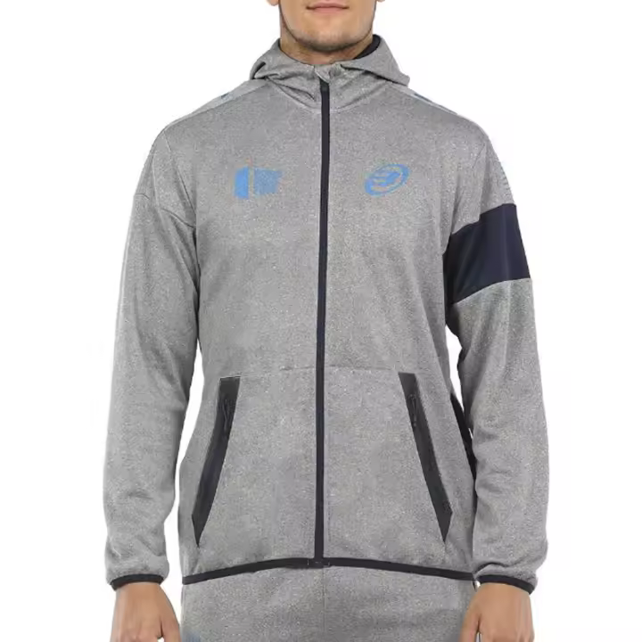 Chaqueta Bullpadel WPT Vijes Gris Medio Vigore - 1