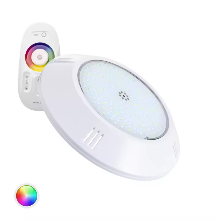 Ledkia Foco Piscina Superficie LED RGBW Sumergible 12V DC IP68 20W RGBW - 1