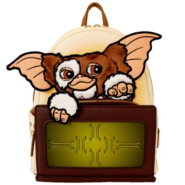 LOUNGEFLY  Gizmo Gremlins Mochila  40 aniversario  mogwai  Backpack Gremlin mujer hombre - 1