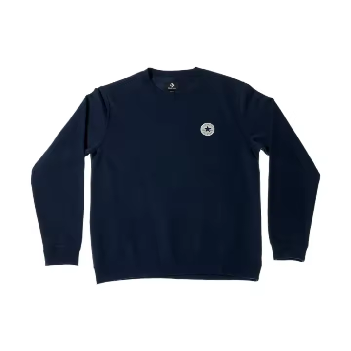Sudadera Converse Core Chuck Patch Crew Bb Negro 10027000-A01 Hoodie - 1