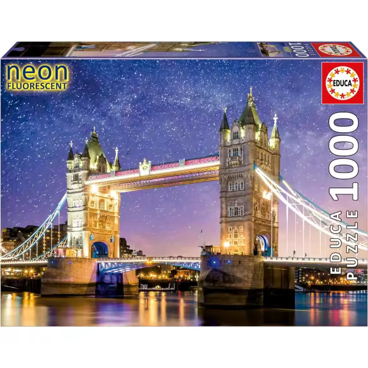 Educa Puzzle 1000 piezas Tower Bridge Londres Educa 19930 - 1