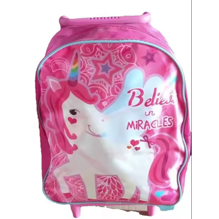 REF - 10565-7717 MOCHILA CON CARRO GUARDERÍA UNICORNIO - 1