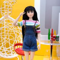 Muñeca Clásica Estilo Chino Cabeza De Muñeca Para Niñas Body Blanco Móvil 22 Articulaciones Figura Delgada Rostro Asiático Muñeca De Juguete - details 37