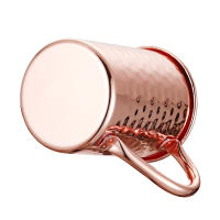 Copa De Mule Moscú De Cobre Puro 450ml 16.0oz Copa De Cerveza Y Café Duradera Para Bebidas Y Leche Vaso De Metal Puro - details 13