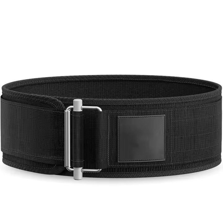 Cinturón De Levantamiento De Peso Ajustable Para Hombres Y Mujeres De Nylon Para Gimnasio Y Ejercicios De Squat Y Deadlift Soporte De Espalda Rápido - 1