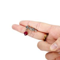 50Pcs Postes De Aretes Con Piedras Preciosas De 4 5 6 Mm Para DIY Componentes De Aretes Accesorios De Metal Para Joyería - details 5