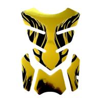 Pegatina De Tanque De Motocicleta 3D Protector De Aceite Y Gasolina Con Diseño De Espina De Pescado Y Decoración De Llama Accesorios Para Motocicletas - details 6