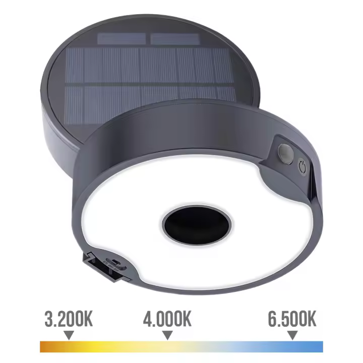 Aplique - estaca solar 4w 500 lm edm - 1