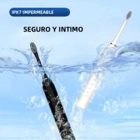 Brauseador Eléctrico Ultrasonido Automático Inteligente Para Adultos Cepillo De Dientes Con Múltiples Modos De Limpieza Impermeable Fácil De Transportar Con Cepillo Suave De Piel De Oveja Ultra Fina - details 7