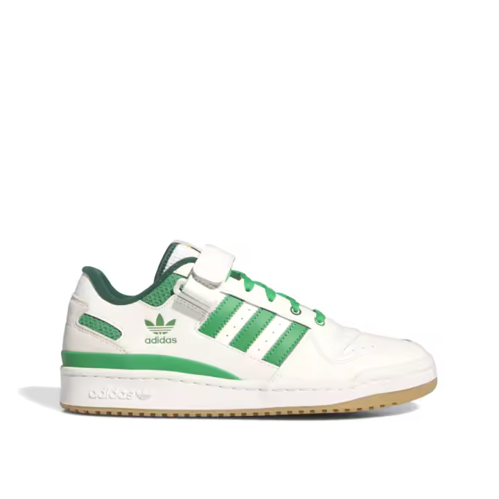 Adidas-Foro bajo BCO/Verde ES7175 - 1
