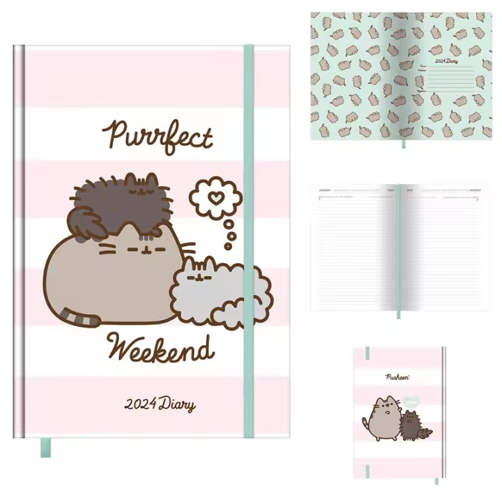 PUSHEEN - DIARIO 2024 PURRFECT WEEKEND - 1