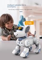 Robot perro de juguete con control remoto. Cachorro robótico programable para niños. Mascota robot inteligente e interactiva. Perro que baila, canta y hace acrobacias. Juguete animal para niños pequeños. Juguetes para niños de 3 a 8 años. Regalo. - details 3