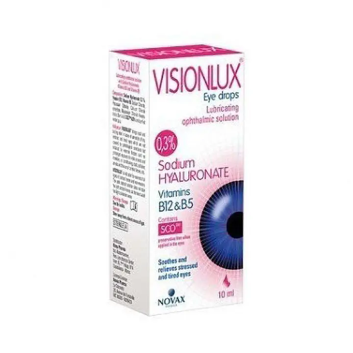 Llorens Visionlux Plus Gotas Oftálmicas 10 Ml - Hidratación Duradera para el Cuidado de los Ojos - 1