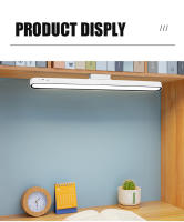 Lámpara De Mesa Magnética Colgante 48cm LED Con Luz De Lectura Y Espejo Luz Nocturna Dimmer USB Recargable Para Cabecera - details 11