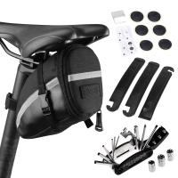 Kit De Herramientas De Reparación Para Bicicleta 16 En 1 Bolsa De Sillín Multifuncional Para Ciclismo Bolsa De Asiento De Bicicleta - details 11