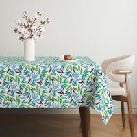 Valentia Home Mantel Hule OLET | Mantel Estampado Antimanchas | Mantel Repelente de Agua | Mantel Protección Mesa | Mantel al Corte para Comedor o Cocina | Varios tamaños | Mantel Rectangular y Redondo al Corte - details 0