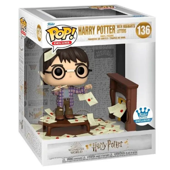 Figura Pop Deluxe Harry Potter Anniversary Harry Potter With-Figura de Vinilo Coleccionable - Idea de Regalo- Mercancia Oficial - Juguetes para Niños y Adultos - Movies Fans - Muñeco para Coleccionistas y Exposición - 1