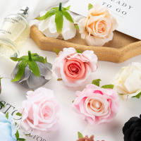 5/10Pcs Rosas De Seda Artificiales Para Boda Decoración De Navidad En Caja De Caramelos Arreglo Floral Para Fiesta Y Jardín - details 11
