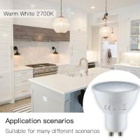 Bombilla LED Inteligente Tuya GU10 WIFI RGB CW Blanca 5W Dimmer Control Remoto Con App Smart Life Compatible Con Alexa Google Para El Hogar - details 5