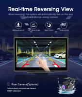 Grabadora De Vidrio Del Coche 10.1 Pulgadas 4K Con Carplay Y Android Auto Dual Lente Navegación GPS Grabación De Video Y FM - details 16