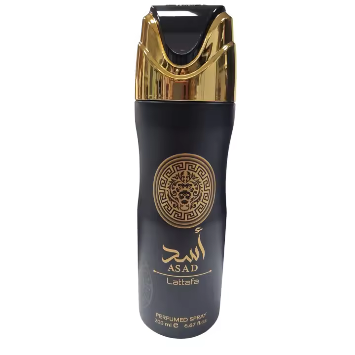 Lattafa Desodorante Asad 200ml - Intenso y Duradero - Desodorante Árabe Masculino - Top Ventas de Hombre - 1