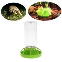 Dispensador De Agua Para Reptiles Alimento Tazón De Alimentación Para Lápidos Forma Redonda Botella De Agua Dispensador De Alimentación Para Reptiles - details 1