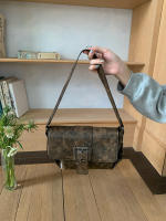 Bolso Pequeño De Cuadrado Retro Maillard Para Mujer Versátil Y Moda Nueva 2025 Bolso De Hombro Y Cruzado De Alta Calidad - details 13