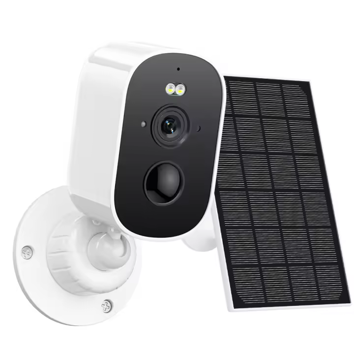 Cámara De Seguridad Exterior BESDER 4MP 2K WiFi Solar Y Batería Potenciada Inalámbrica HD Detección De Humanos iCSee CCTV Video Surveillance - 1