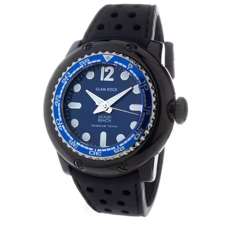 Glam Rock Reloj Gr62115 Plateado Unisex - 1