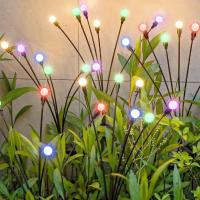 Luces Solares Firefly Impermeables Para Jardín Y Paisaje Decoración De Fiestas 6/8/10L Luz De Jardín Moderna Instalación Por Asamblea - details 1