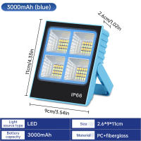 Nueva Lámpara De Emergencia Solar Recargable LED Portátil Proyector De Foco Amplio Para Exteriores Camping Luz De Fosa - details 12