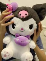 Muñeco De Peluche Sanrio Kuromi 40/50cm Kawaii My Melody Cinnamoroll Juguete Suave De Animales Para Decoración De Habitación De Niños Figura De Anime Almohada - details 12