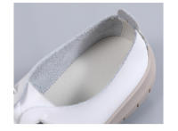 Zapatos De Lujo Para Mujer Casual Oxford Ligeros Planos De Cuero Genuino Mocasines Zapatos Para Mujer Con Cordones - details 4