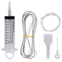 Limpieza De Fregadero De Nevera Con Cepillo Limpia Agujero De Drenaje Con Succión Y Tubo De 115 Cm Herramienta Desechadora Ecológica De 20ml/60ml - details 6