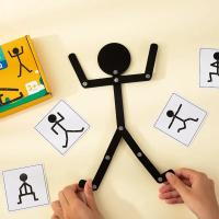 Juego Educativo De Madera Para Deportes DIY Puzzle Juguetes Para Niños Entrenamiento De Motricidad Finas Juego De Aprendizaje Temprano Para Guarderías - details 4