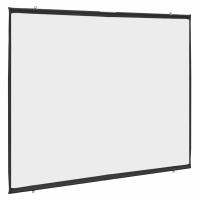 vidaXL Pantalla de proyección colgante de pared 4:3 en dimensiones 100'' (4:3)/50'' (4:3)/60'' (4:3) y más | diseño vintage industrial ideal para cocina salón comedor - details 0