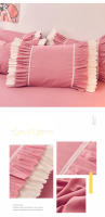 Funda De Almohada Princesa Con Volantes Múltiples Colores Cómoda Para Adultos Y Niños Tamaño 48x74cm Material Poliéster/Celulosa - details 10