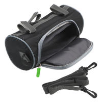 Bolsa De Almacenamiento Para Móvil Con Pantalla Táctil Accesorio Para Motocicleta Y Coche Bolsa De Manillar Frontal De Cuero PU - details 5