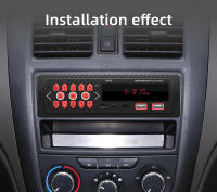 BQCC 1Din MP3 Autoradio Bluetooth FM USB TF AUX Entrada Estéreo Protección Del Poder Recarga De Teléfono Multimedia Para Coche - details 10