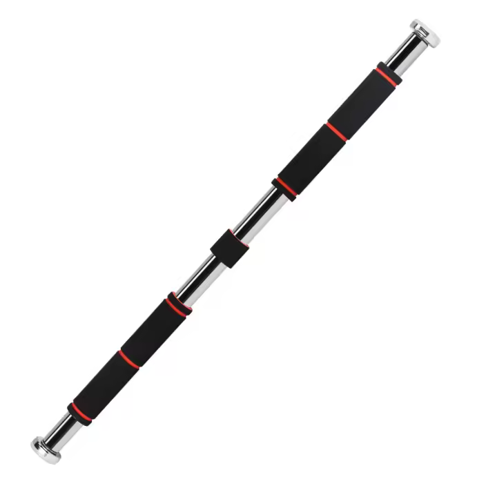 Barra dominadas ajustable, Barra dominadas marco de puerta, Barra de tracción Fitness, barra de dominada para entrenamiento de fuerza, Soporta 150Kg, Ancho ajustable de 80 cm a 130 cm， 60 cm a 100 cm - 1
