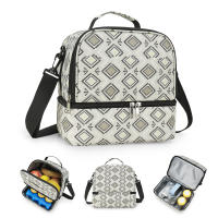 Bolsa De Pecho Para Amamantar Con Compartment Frío Doble Capa Impermeable Para Leche Materna Bolsa De Almuerzo Para Trabajar Al Aire Libre - details 3