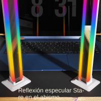 Lámpara Decorativa RGB LED Para Habitación Con Luz Nocturna Ambiental Bluetooth Para Gaming Y Retroiluminación De PC Y TV - details 9